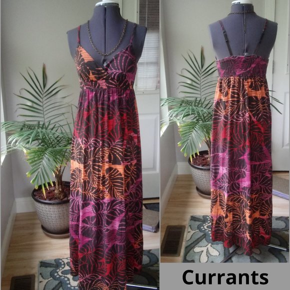 Currants Dresses & Skirts - Currants Tropical Summer Maxi Dress